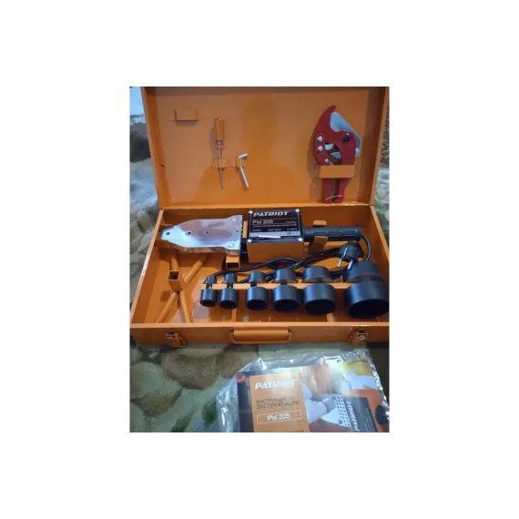 Аппарат для сварки пластиковых труб PATRIOT PW 205 170302010, изображение 6