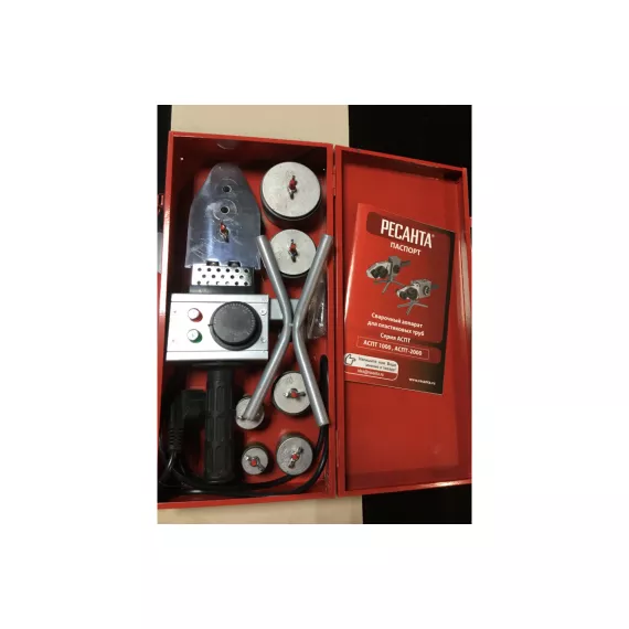 Аппарат для сварки ПВХ труб Ресанта АСПТ-1000 65/54, изображение 20