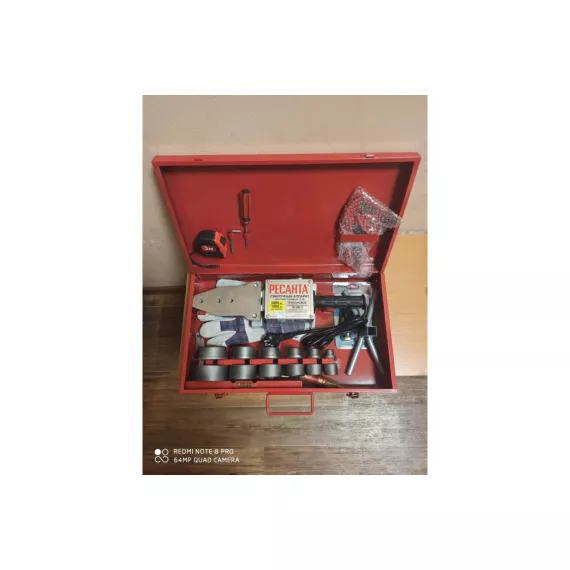 Аппарат для сварки ПВХ труб Ресанта АСПТ-2000 65/55, изображение 11