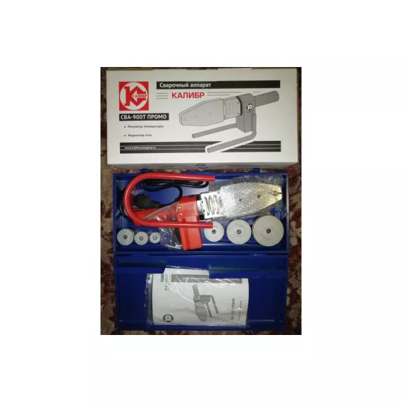 Сварочный аппарат для пластиковых труб Калибр СВА-900Т ПРОМО 00000059580, изображение 6