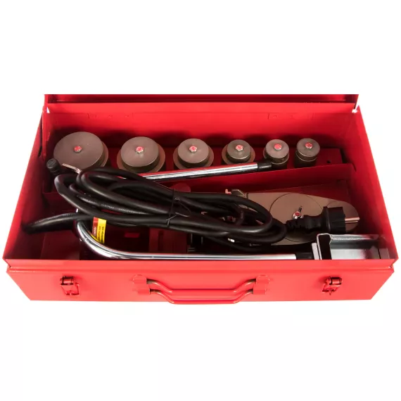 Паяльник для полипропиленовых труб Rothenberger ROWELD P63E Set 36062, изображение 5