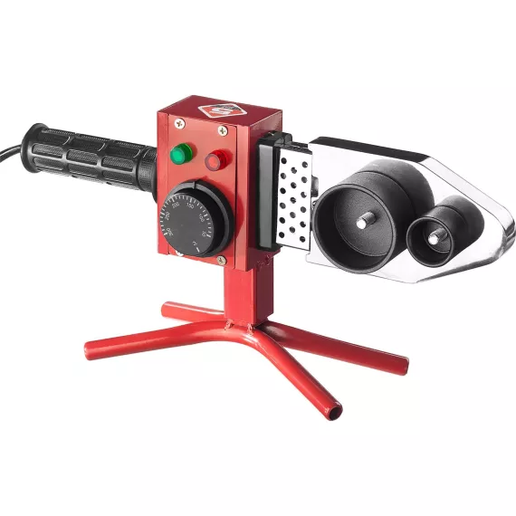 Сварочный аппарат для полипропиленовых труб, 800Вт, 50-300С, насадки 20, 25, 32, 40 , 50, 63мм, металлический кейс, 220В ЗУБР МАСТЕР АСТ-800, изображение 5