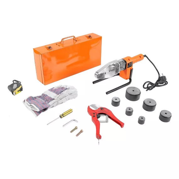 Аппарат для сварки WESTER ПП труб DWM1000B 800 Вт, с 6-ю насадками 156015, изображение 8