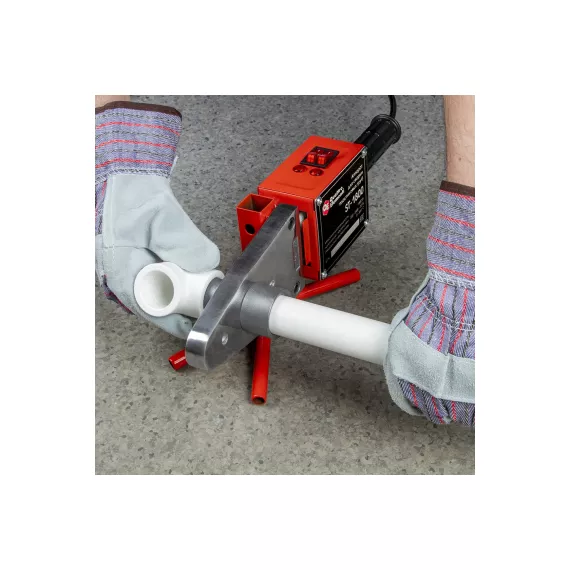 Сварочный аппарат для пластиковых труб QUATTRO ELEMENTI ST-1800 1800 Вт, насадки 20-50 мм 793-343, изображение 3