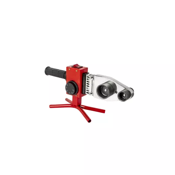 Сварочный аппарат для пластиковых труб QUATTRO ELEMENTI ST-1100 1100 Вт, насадки 20-40 мм, кейс 793-336, изображение 2