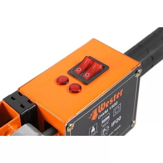 Аппарат для сварки ПП труб WESTER DWM1500 1500 Вт, 6 насадок, с труборезом, рулеткой и перчатками 156014, изображение 5