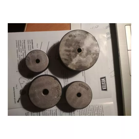 Аппарат для сварки WESTER ПП труб DWM1000B 800 Вт, с 6-ю насадками 156015, изображение 10