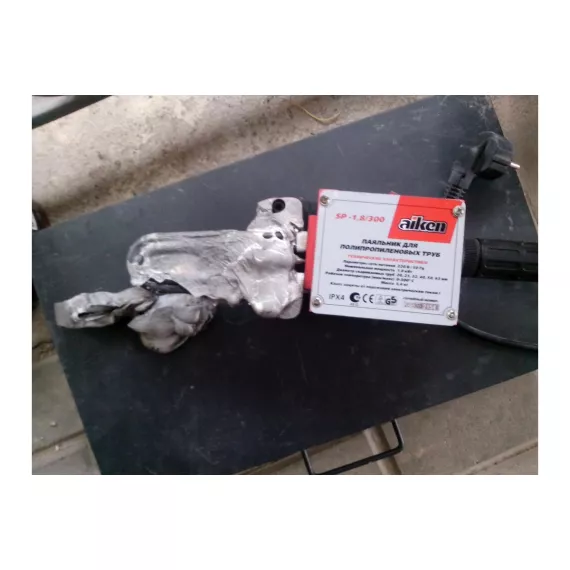 Паяльник для полипропиленовых труб Aiken SP-1,8/300 120102051, изображение 3