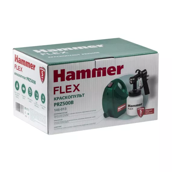 Краскопульт HAMMER Flex PRZ500B 659090, изображение 13