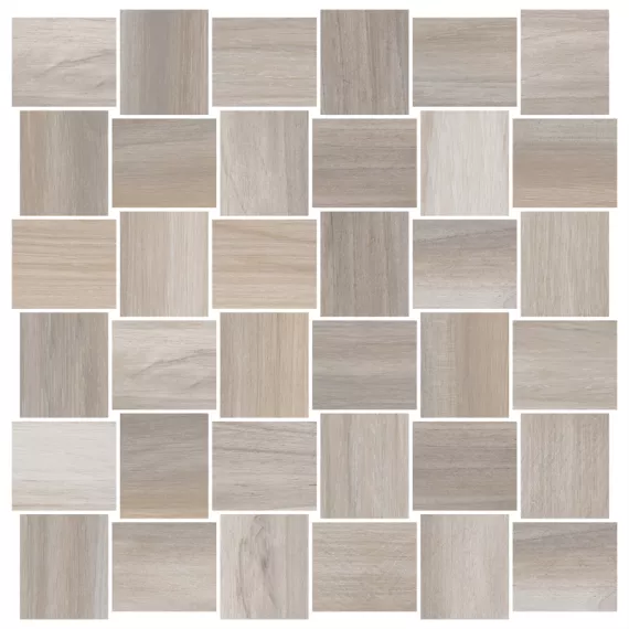 Мозаика Opus Mosaico Intreccio Greige 30x30 Vallelunga Ceramica