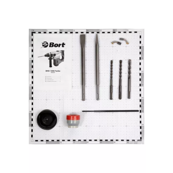 Электрический перфоратор Bort BHD-1000-TURBO 98296594, изображение 4