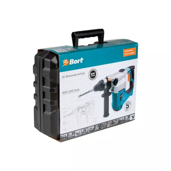 Электрический перфоратор Bort BHD-1000-TURBO 98296594, изображение 6