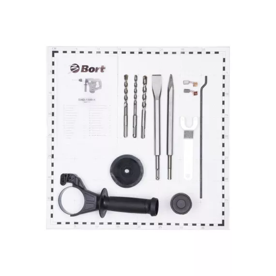 Электрический перфоратор BORT BHD-1500-K 98291711, изображение 8