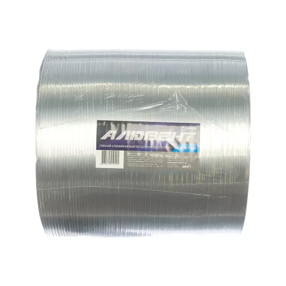Канал алюминиевый гофрированный Компакт (315 мм; 3 м) Blauberg 1F00000018181, изображение 2