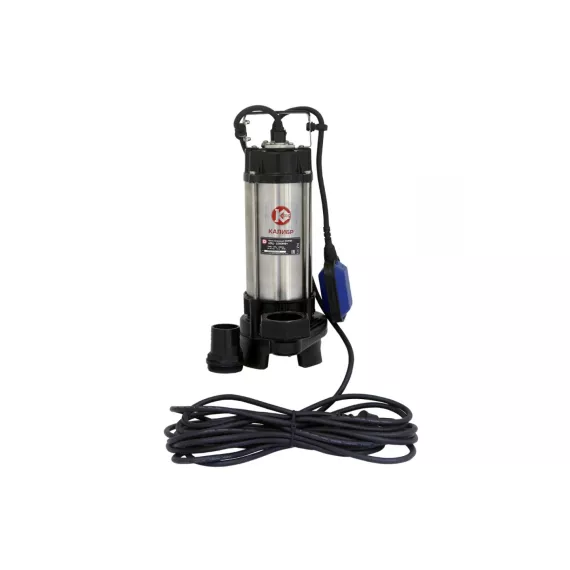 Погружной центробежный фекальный насос Калибр НПЦ-1000НФ+ 00000075808, изображение 2