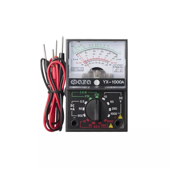 Аналоговый мультиметр ФАZА YX-1000A 5000537, изображение 2