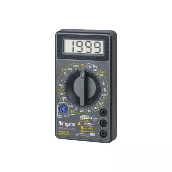Мультиметр Navigator NMT-Mm02-830B 82430