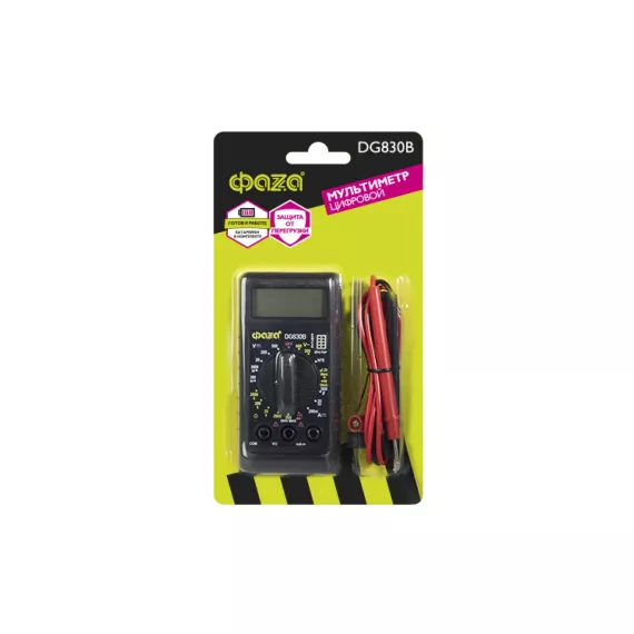Цифровой мультиметр ФАZА DG830B 5008748, изображение 2