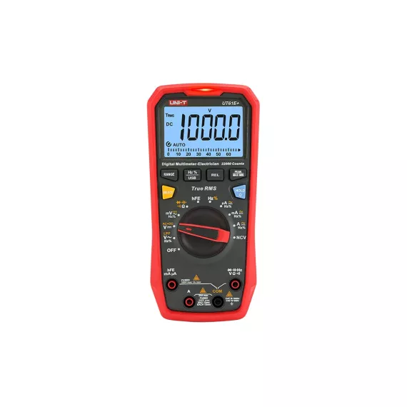 Цифровой мультиметр UNI-T UT61E+ 00-00006015, изображение 2