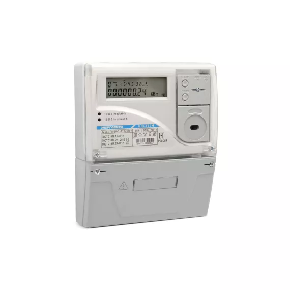 Счетчик электроэнергии Энергомера ЦЭ6850М 0, 2S/ 0, 5 220В 5-7, 5А 2Н 1Р Ш31 101005003007251, изображение 2