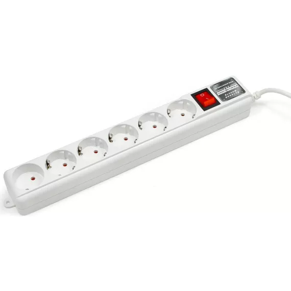 Сетевой фильтр 3м белый Power Cube PRO SPL5+1-B-10 WHITE, изображение 2