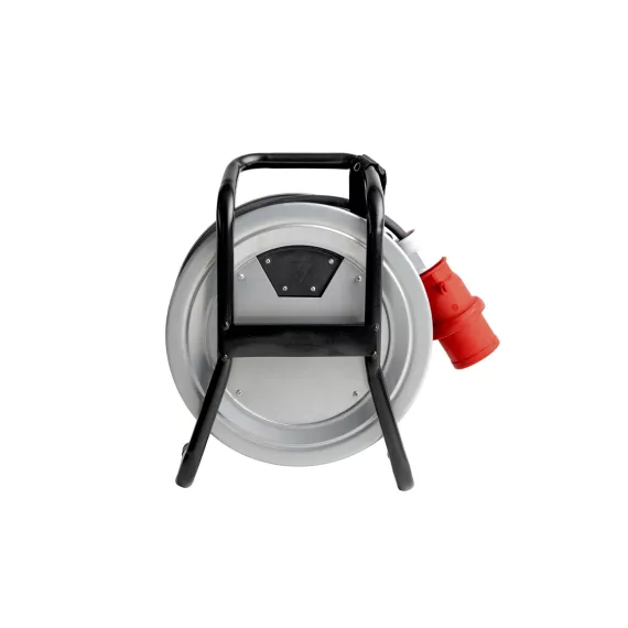 Удлинитель на катушке ЭНАРГИТ 380 Вольт МК1 кг 5*1,5 50 метров 1 розетка ip44 тип МК1-515-50К-3801-44, изображение 2