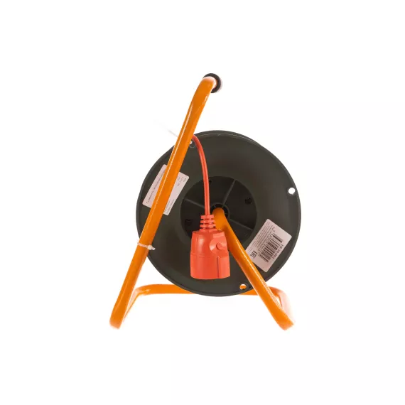 Силовой удлинитель на катушке с выносной розеткой ПВС 2х0,75 EB-30-001 GLANZEN 00-00000214, изображение 2