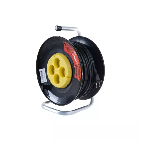 Удлинитель Радист РБК16-270-005 катушка 10А 4 гнезда 2*1 50м чёрный 981