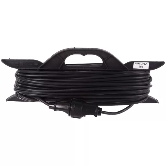Удлинитель на рамке Калибр 25м (2х1,5) 217113, изображение 2