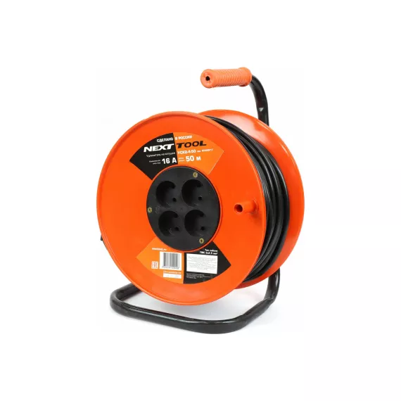 Удлинитель на катушке NEXTTOOL УСК1-50 NT200217, изображение 2