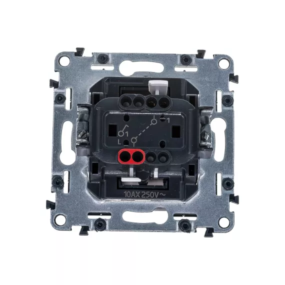 Механизм выключателя Legrand 1-кл. СП Valena Life 10А IP20 250В 10АХ Leg 752401 413964, изображение 2