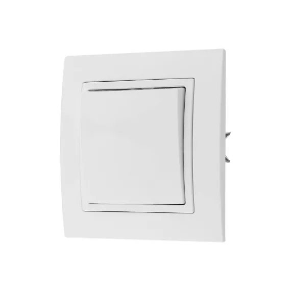 Выключатель Bylectrica 1-клавишная, скрытая установка, 10А, серия УЮТ, белый, С110-860, изображение 2