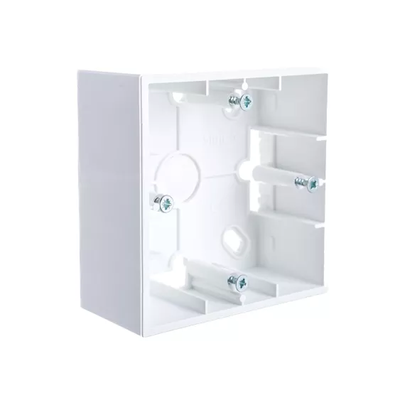 Коробка для наружного монтажа Simon на 1 пост, белый 20 1590751-030, изображение 2