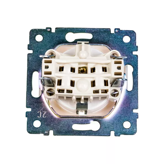 Одноместная розетка Legrand, Valena с/з, белая 774420 694280, изображение 2