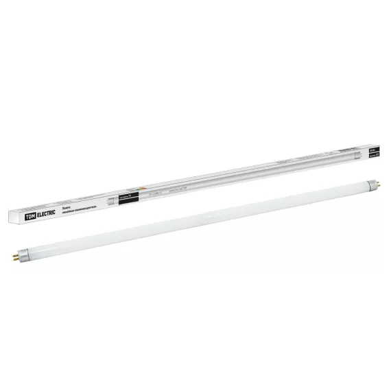 Люминесцентная линейная двухцокольная лампа TDM ЛЛ-12/20Вт 6500 К SQ0355-0010, изображение 2