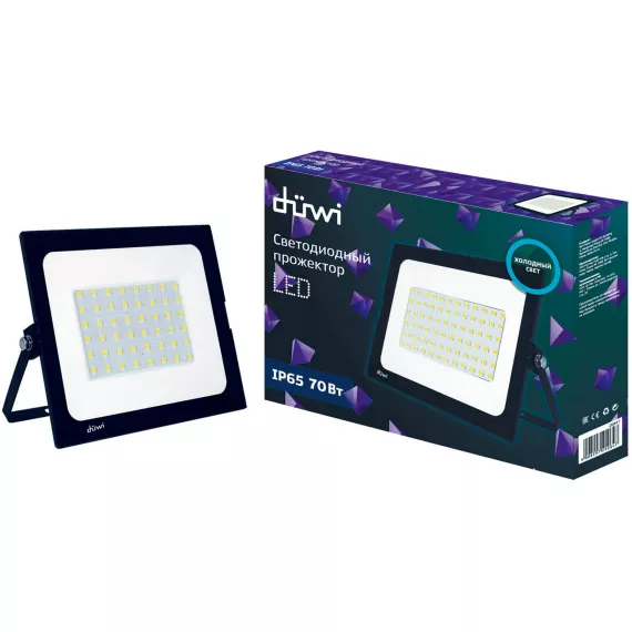 Светодиодный прожектор duwi СДО-70М, 70W, 6500К, 25064 7, изображение 2