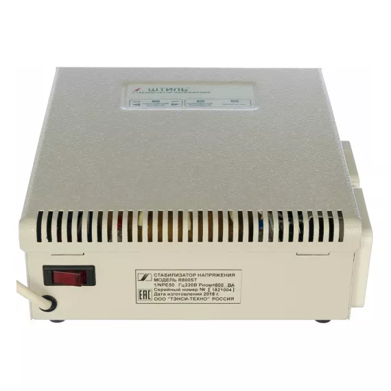 Стабилизатор переменного напряжения 800 ВА Штиль R 800ST, изображение 2
