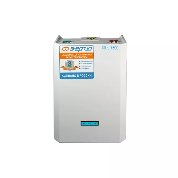Тиристорный стабилизатор Энергия 7500 ВА Ultra Е0101-0103, изображение 2
