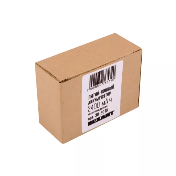 Аккумуляторы Rexant 18650 unprotected Li-ion 2400 mAH 3.7 В 10 шт 30-2010, изображение 2