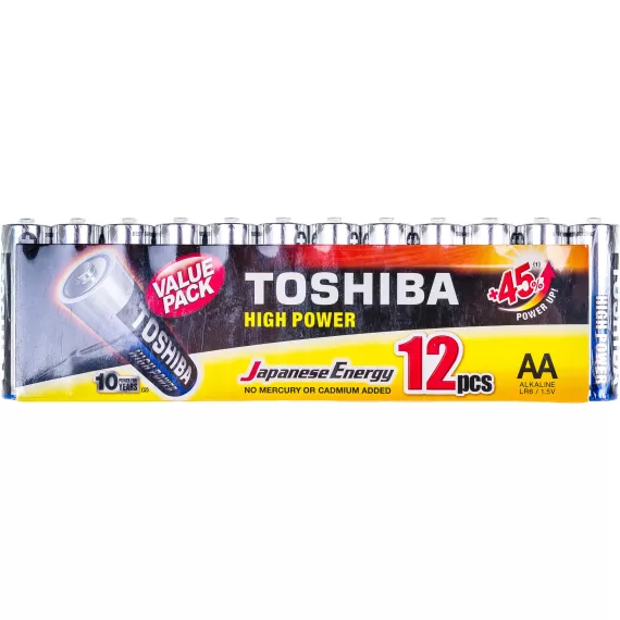 Алкалиновый элемент питания Toshiba LR6 34530, изображение 2