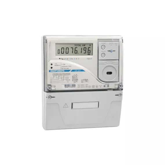 Счетчик электроэнергии Энергомера CE301 S31 146-JAVZ 5-100А, 3*230/380В, 101004002011832, изображение 2