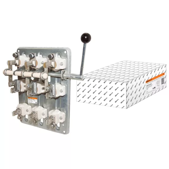 Рубильник TDM РПБ-2/1П У3 250А, правый привод, без плавких вставок  SQ0730-0033