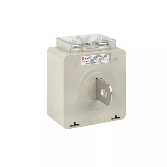 Трансформатор тока EKF ТТЕ-A-150/5А с клеммой напряжения класс точности 0,5 PROxima tte-S-150, изображение 2