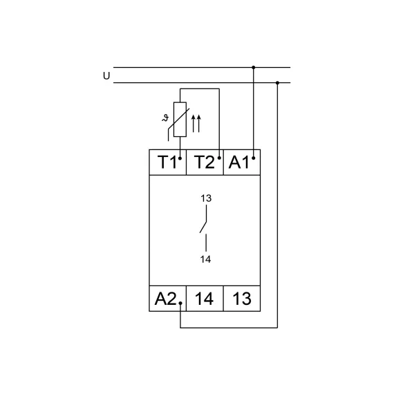 Термисторное реле контроля TELE V2TF01 2100100, изображение 2