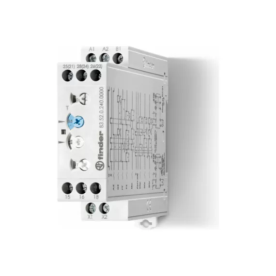 Модульный таймер Finder функц, Ae, eeA, fe, ge, it, bep, Dep, shp, питание 24…240, 835202400000PAS