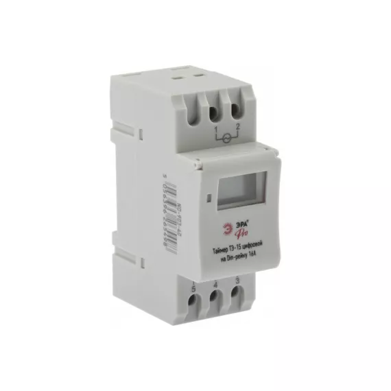 Цифровой таймер на DIN-рейку ЭРА PRO NO90340 ТЭ15 16А Б0050656