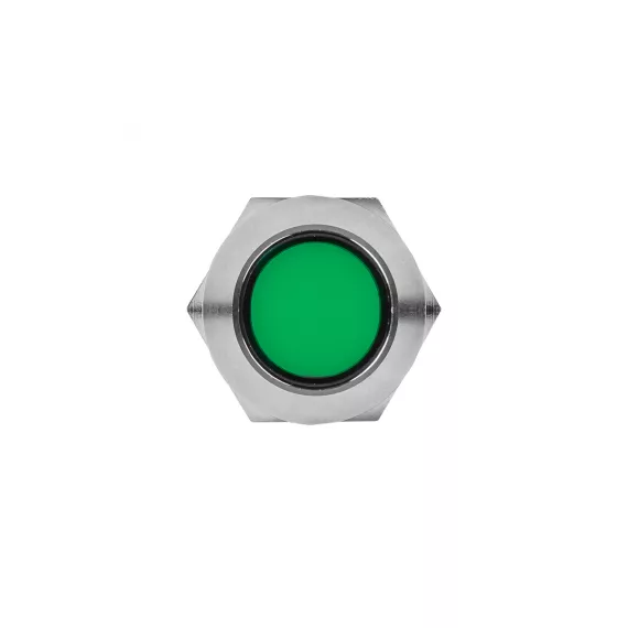 Сигнальная лампа EKF PROxima S-Pro67, 19 мм, 24В, зеленая s-pro67-322, изображение 2