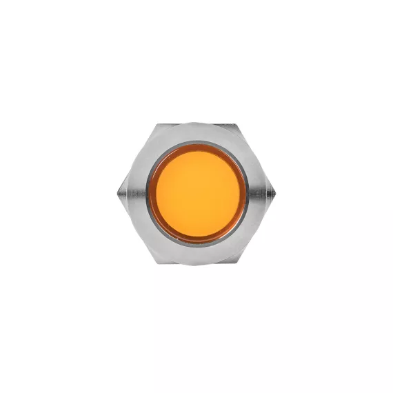 Сигнальная лампа EKF PROxima S-Pro67, 19 мм, 230В, оранжевая s-pro67-331, изображение 2