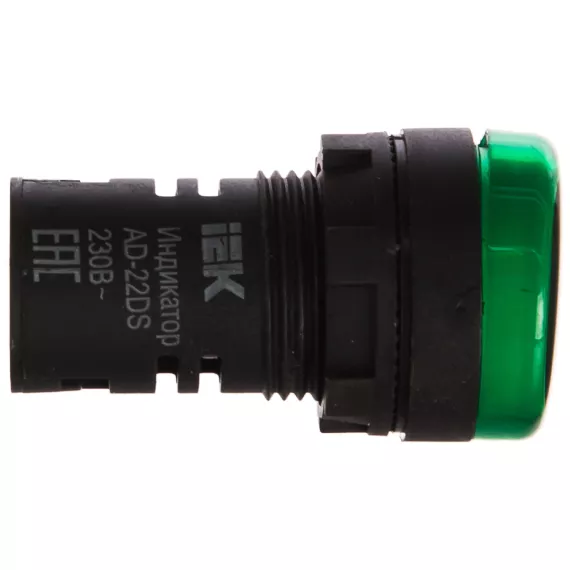 Светосигнальная арматура IEK AD-22DS 240В зел. ИЭК BLS10-ADDS-230-K06, изображение 2