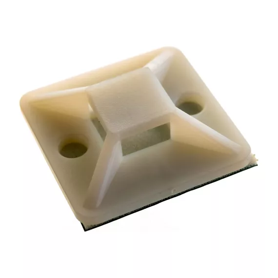 Монтажные самоклеящиеся площадки FORTISFLEX ПМС 30х30 белый 100шт 49446, изображение 2